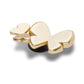 Jibbitz Gold Butterfly Duo Unisex Multi