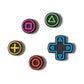 Game Controller 5 Pack Unisex Multi Jibbitz