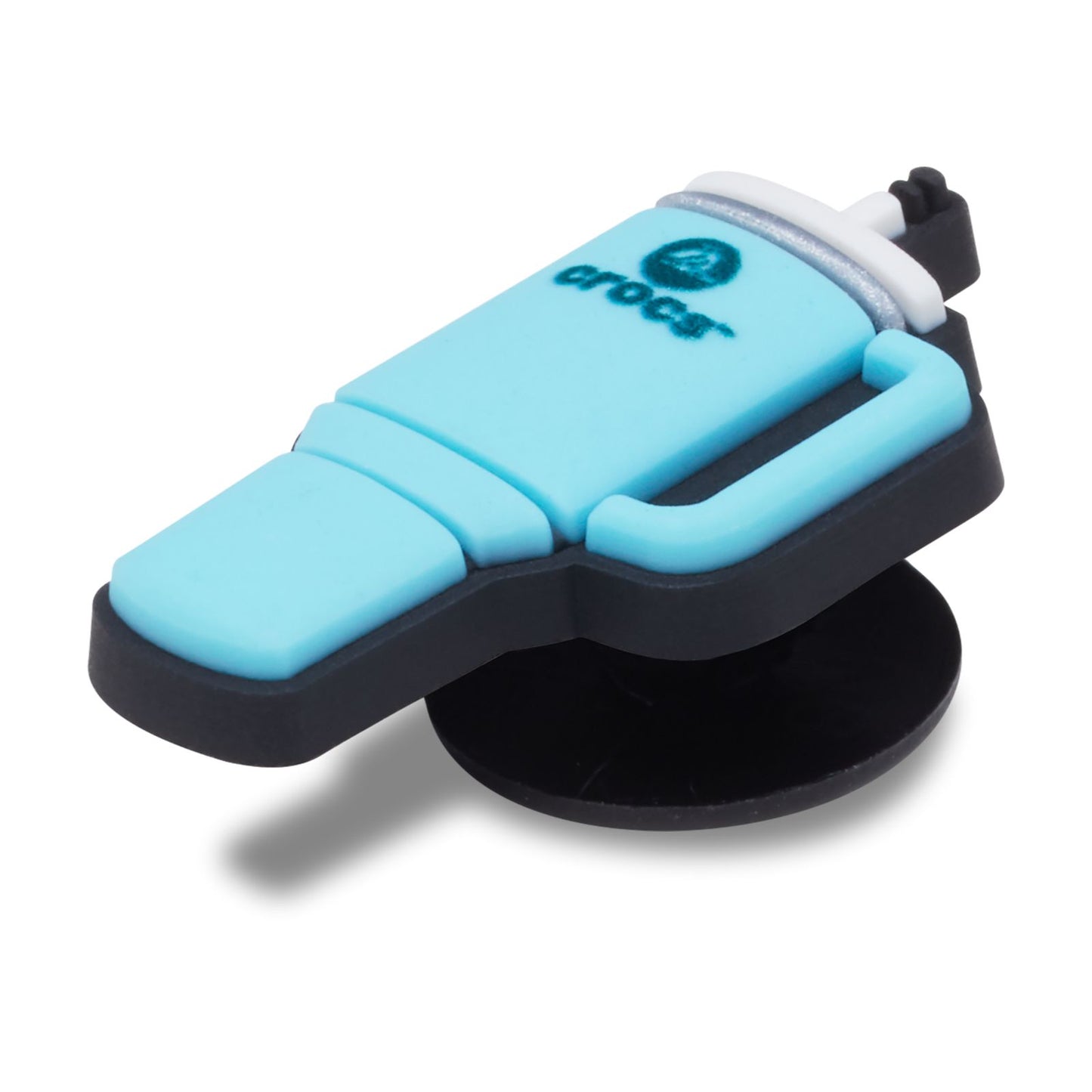 Crocs Blue Water Bottle Unisex Multi Jibbitz