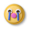 Crying Face Unisex Multi Jibbitz