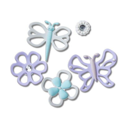 Cutout Kids 5 Pack Unisex Multi Jibbitz