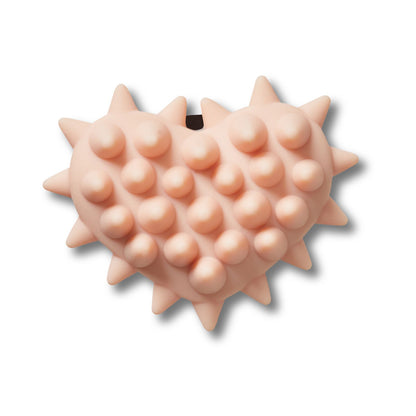 Spike Light Pink Heart Unisex Multi Jibbitz