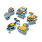Pixar Animation 5 Pck Unisex Multi Jibbitz