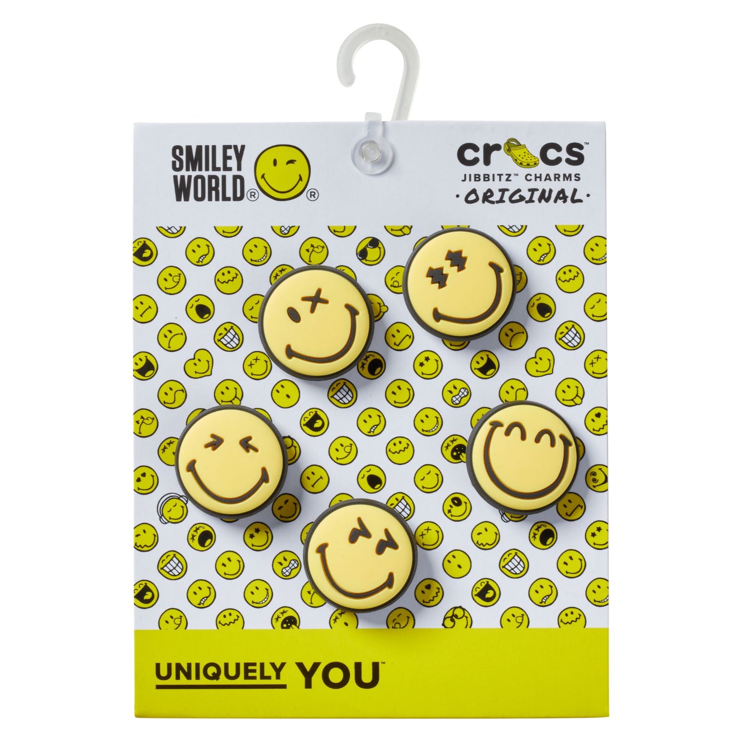 Smileyworld 5pck Unisex Multi Jibbitz