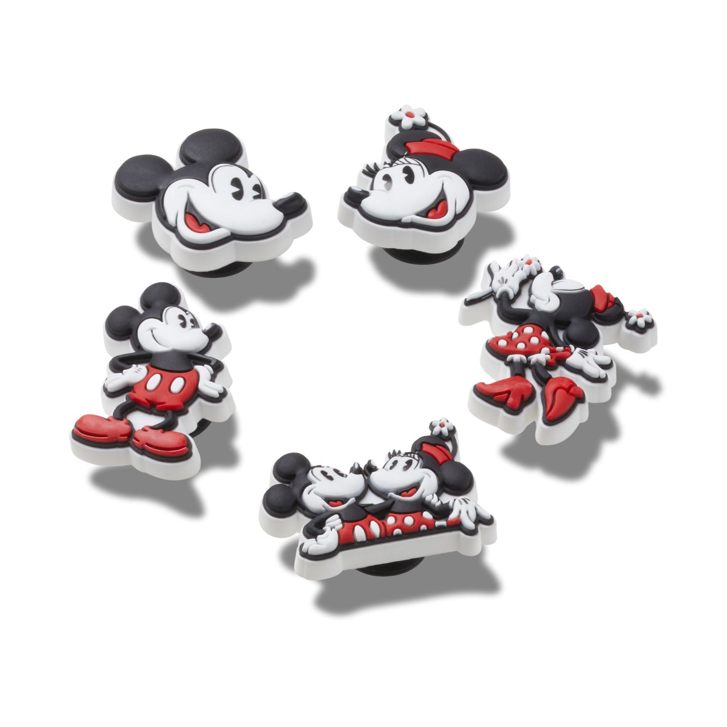 Mickey And Minnie 5pck Unisex Multi Jibbitz
