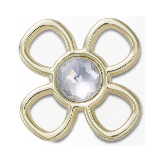 Jibbitz Cutout Gold Flower Unisex Multi
