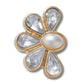 Jibbitz Half Gem Floral With Pearl Unisex Multi