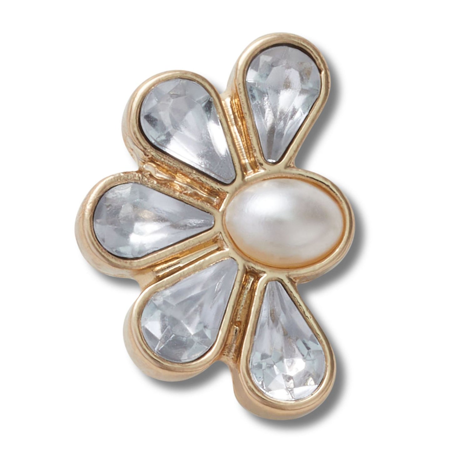 Jibbitz Half Gem Floral With Pearl Unisex Multi
