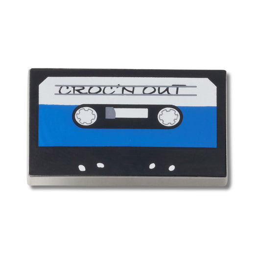 Blue Cassette Tape Unisex Multi Jibbitz