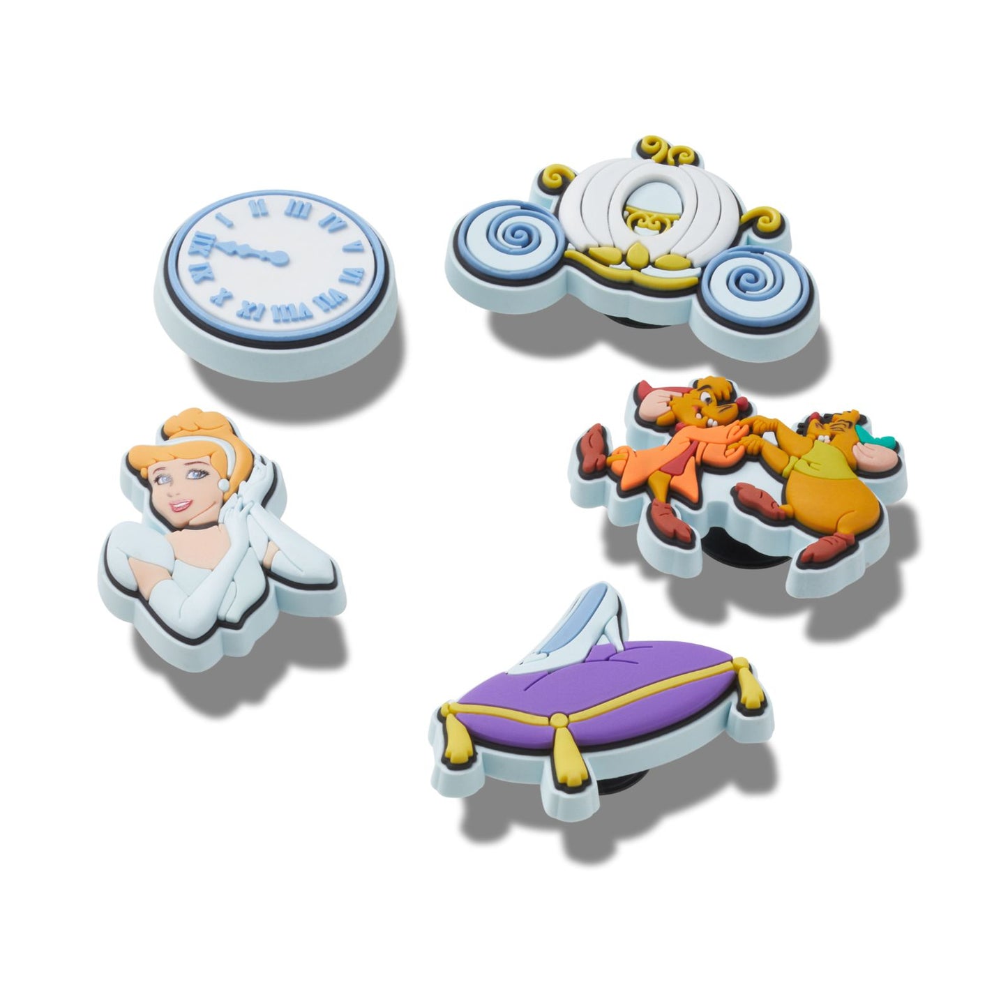 Cinderella 5pck Unisex Multi Jibbitz