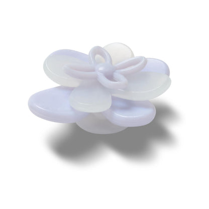 Blooming Light Blue Flower Jibbitz