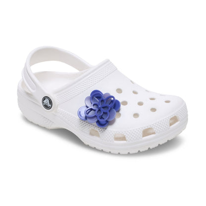 Blooming Dark Blue Flower Jibbitz