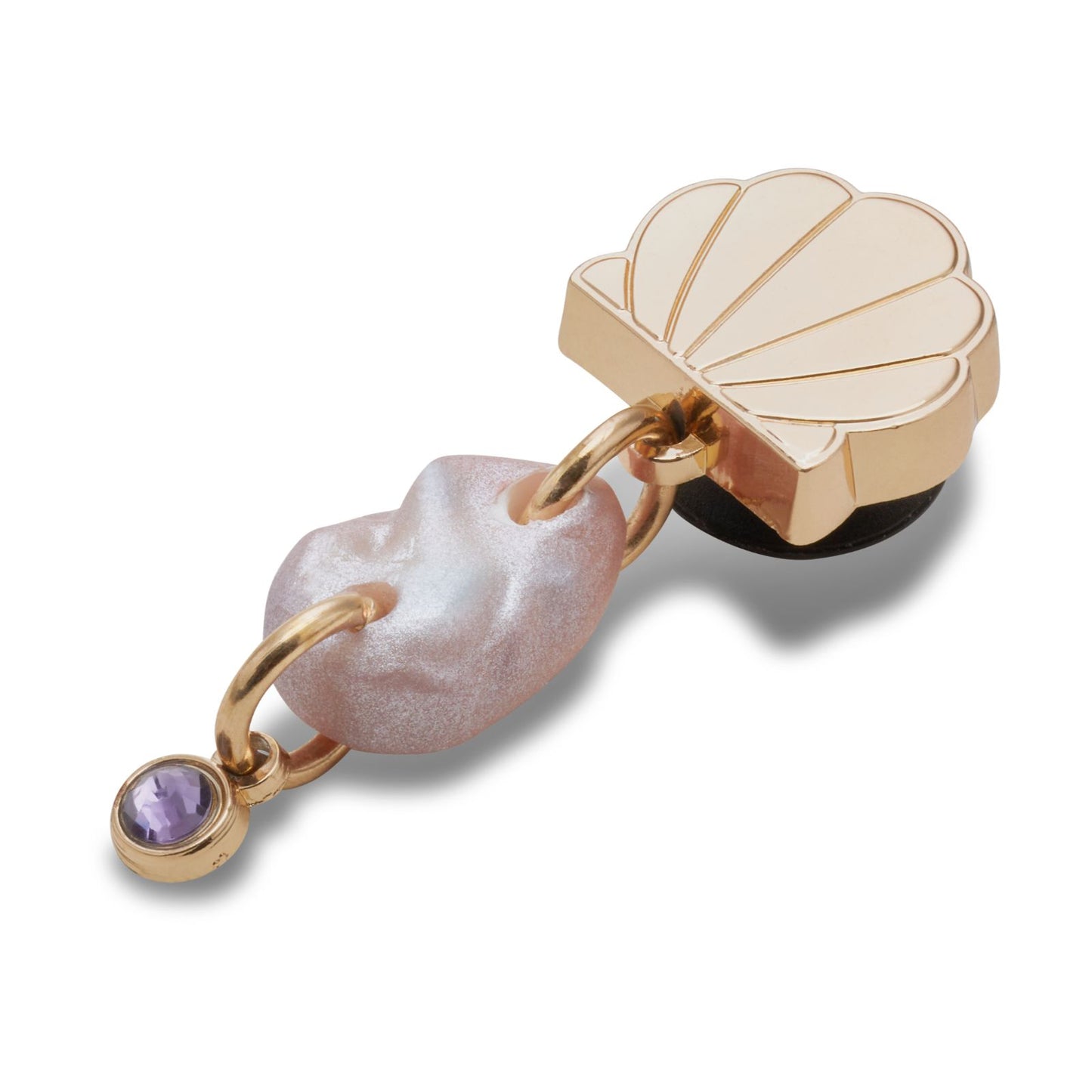 Gold Seashell Dangle Unisex Multi Jibbitz