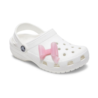 Pink Asymmetrical Bow Jibbitz