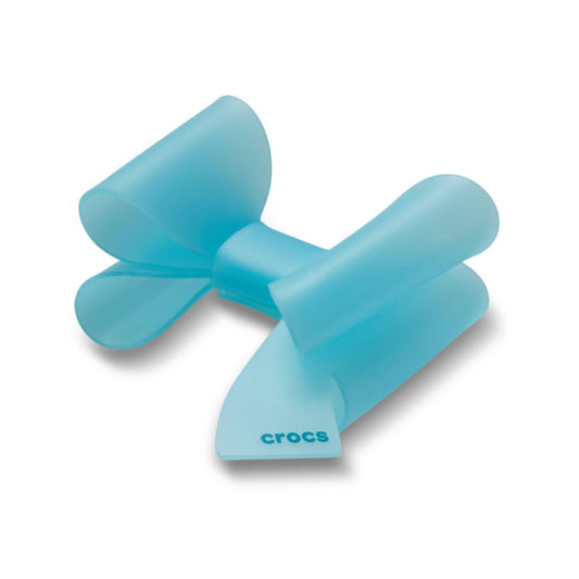Blue Asymmetrical Bow Jibbitz