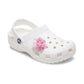 Pink Fabric Flower With Pearl Unisex Multi Jibbitz