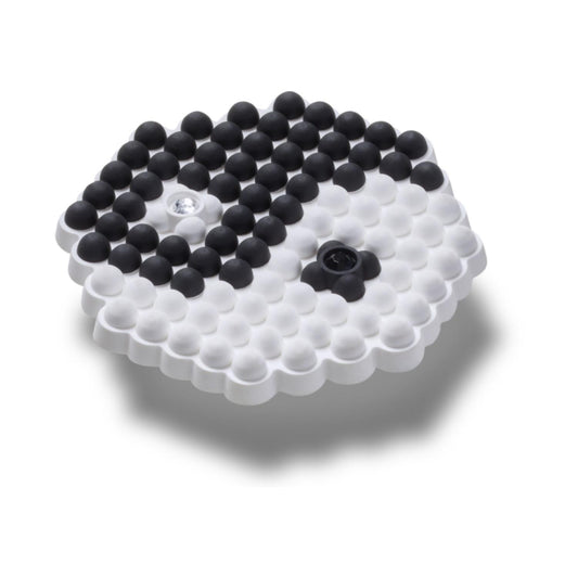 Beaded Ying And Yang Jibbitz
