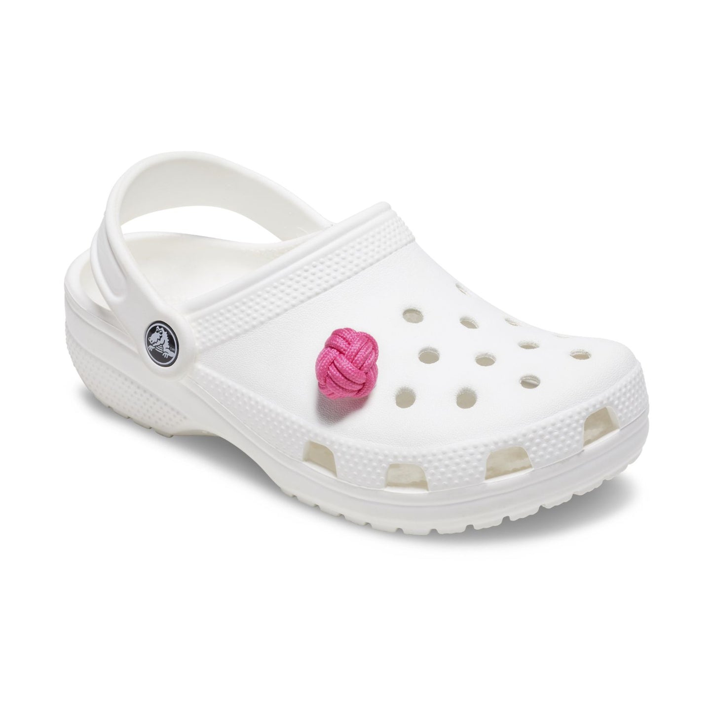 Jibbitz Pink Knotted Puff Unisex Multi