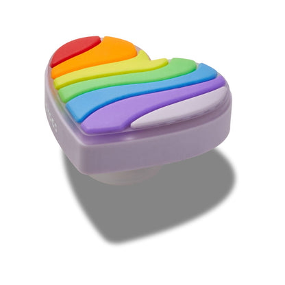 Jibbitz Pride Rainbow Heart Unisex Multi