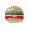 Jibbitz Gold Burger Unisex Multi