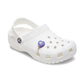 Purple Heart With Pearl Unisex Multi Jibbitz