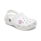 Pink Heart With Gem Unisex Multi Jibbitz