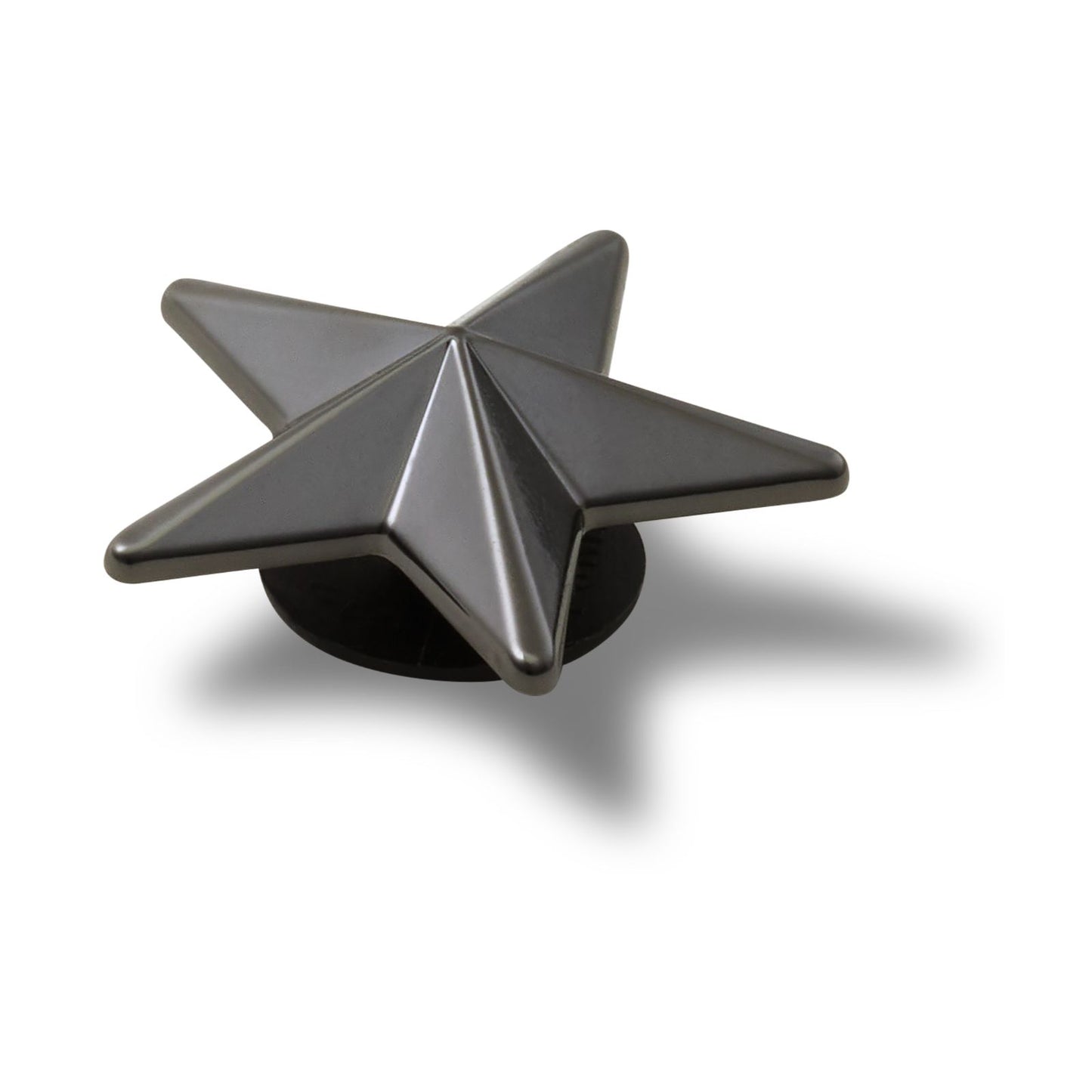 Punk Gunmetal Star Unisex Multi Jibbitz