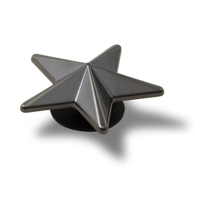 Punk Gunmetal Star Unisex Multi Jibbitz