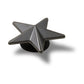 Punk Gunmetal Star Unisex Multi Jibbitz