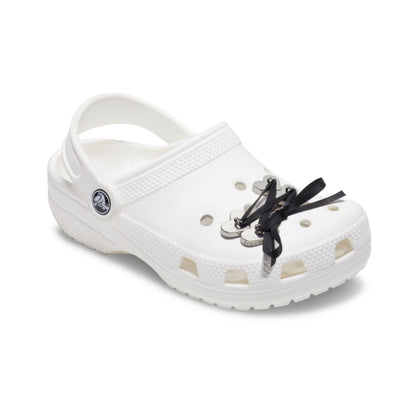 Silver Heart Lace Jibbitz