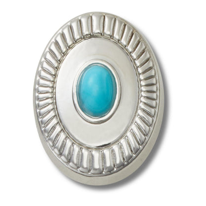 Silver Turquoise Emblem