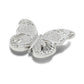 Silver Cutout Butterfly