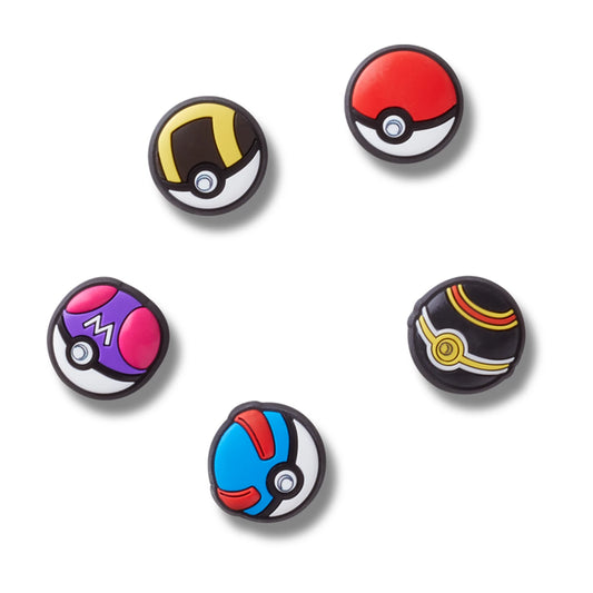 Poke Ball 5Pck Jibbitz