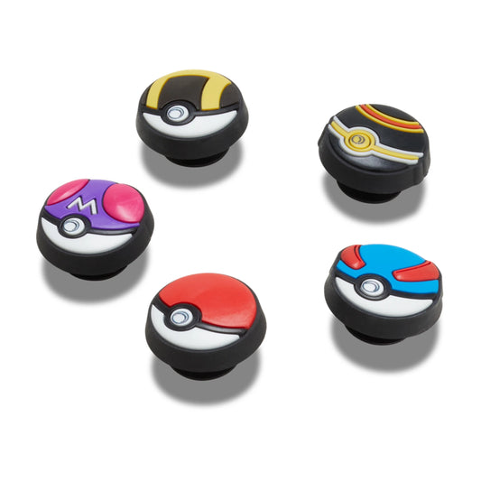Poke Ball 5Pck Jibbitz