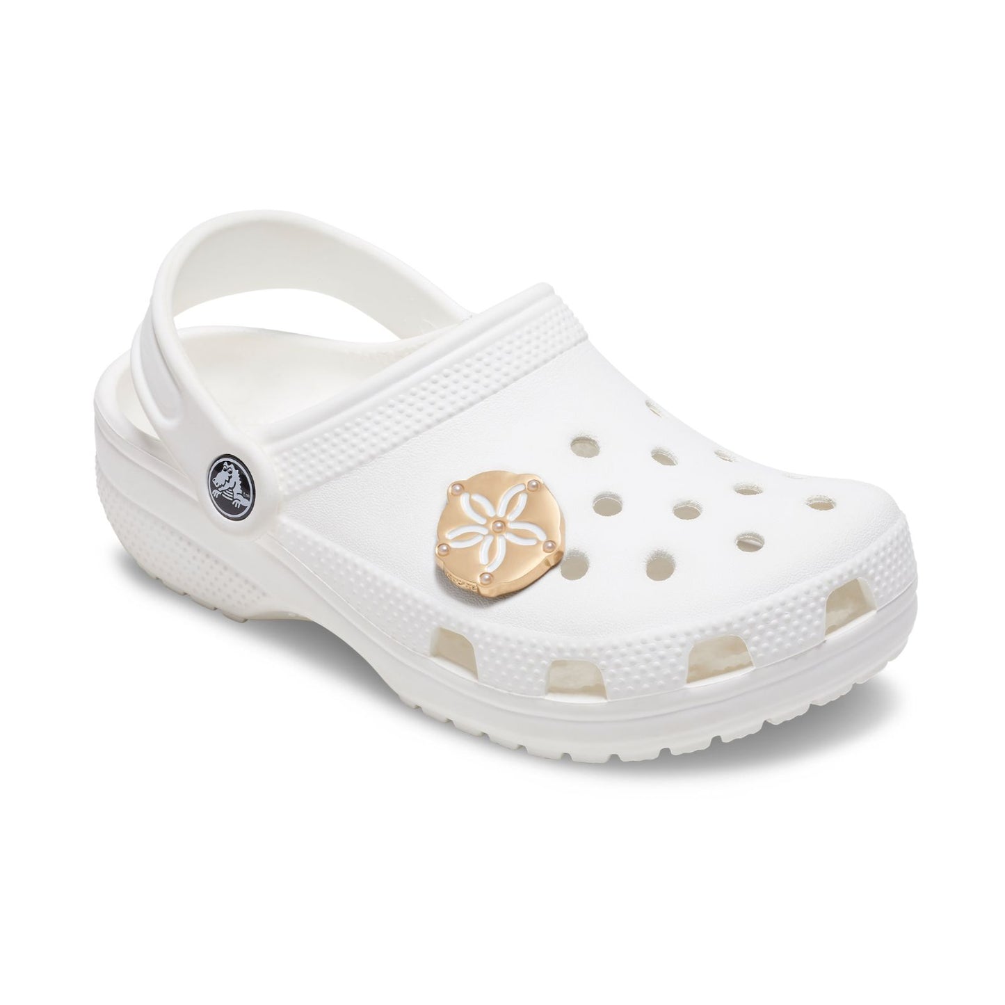 Gold Sand Dollar Unisex Multi Jibbitz