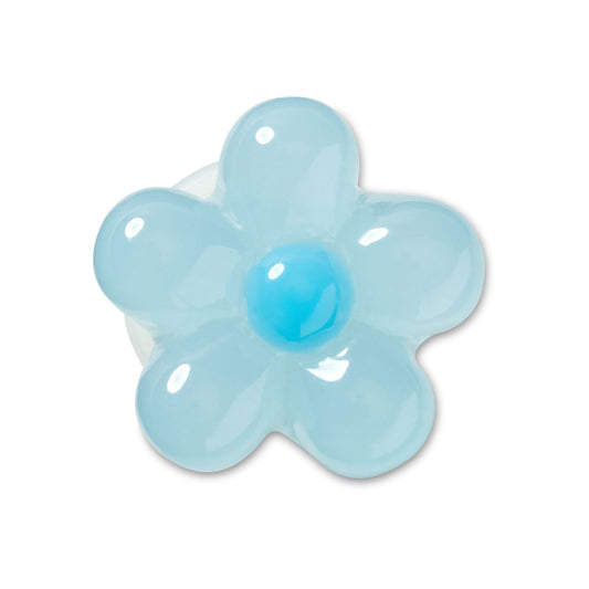 Expressive Floral Light Blue Unisex Multi Jibbitz