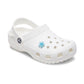 Expressive Floral Light Blue Unisex Multi Jibbitz
