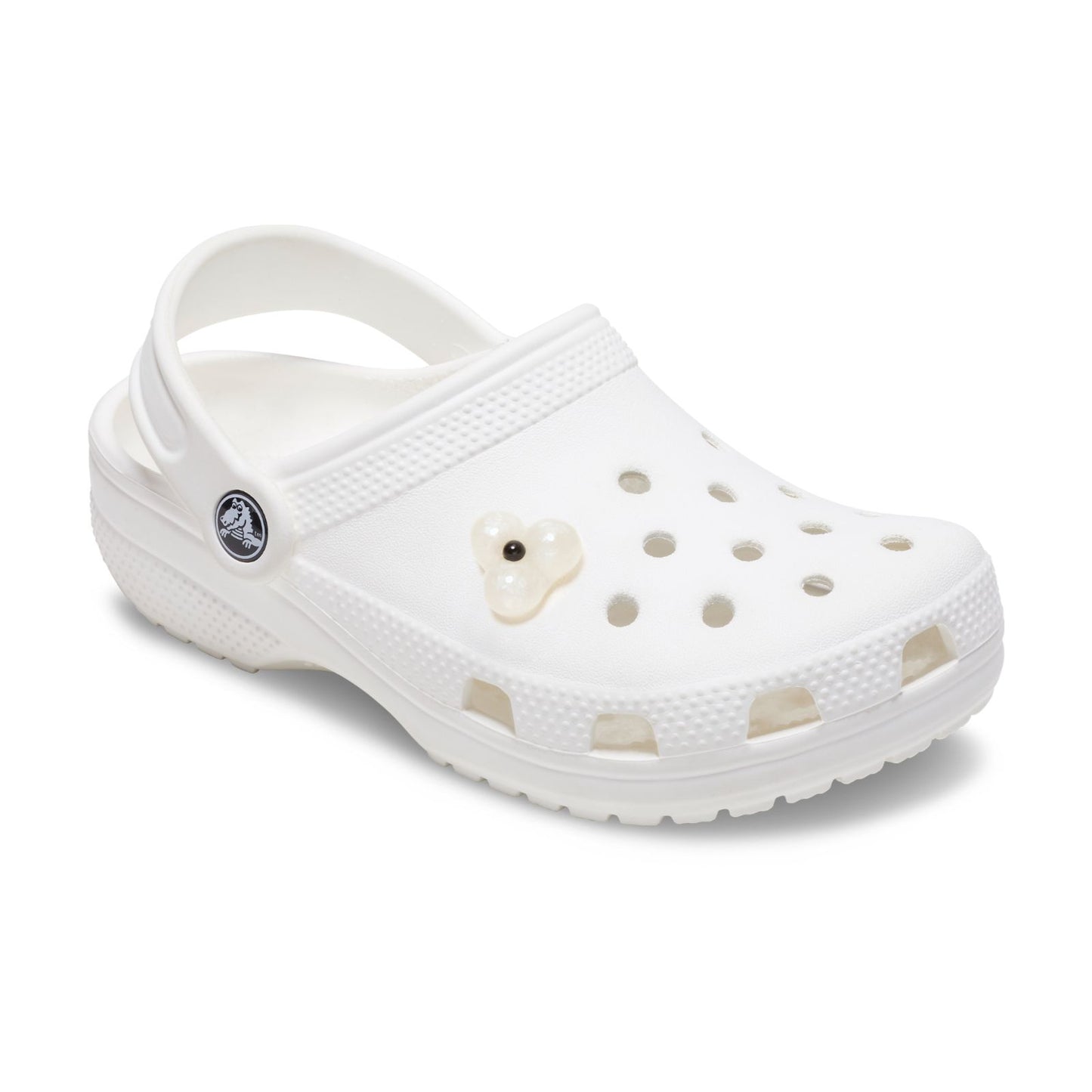 Expressive Floral White Unisex Multi Jibbitz