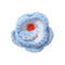 Light Blue Crochet Floral Unisex Multi Jibbitz