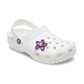 Meta Purple Floral Unisex Multi Jibbitz