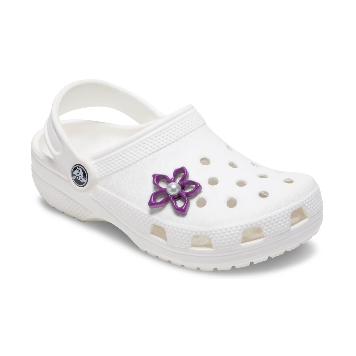 Meta Purple Floral Unisex Multi Jibbitz