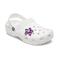 Meta Purple Floral Unisex Multi Jibbitz