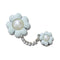 Meta Double Daisy Mini Chain Unisex Multi Jibbitz