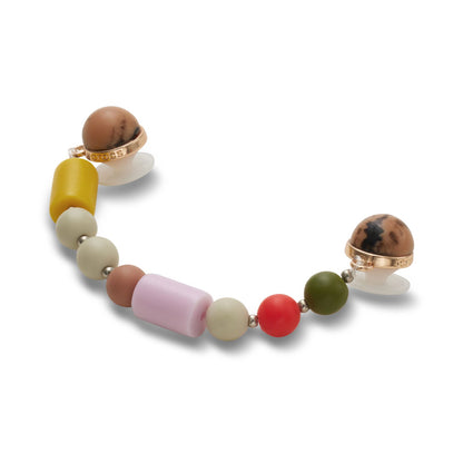 Crafted Beaded Chain Unisex Multi Jibbitz