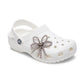 Black Pearl Beaded Bow Unisex Multi Jibbitz
