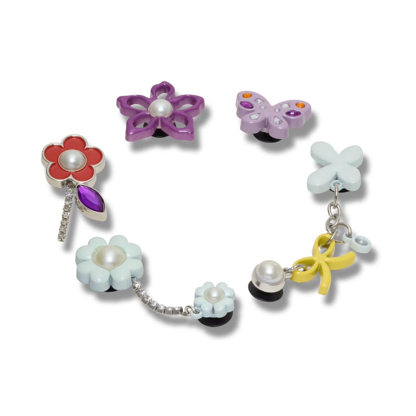 Meta Mix 5 Pack Unisex Multi Jibbitz