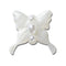 Meta Jelly White Butterfly Unisex Multi Jibbitz