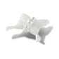 Meta Jelly White Butterfly Unisex Multi Jibbitz