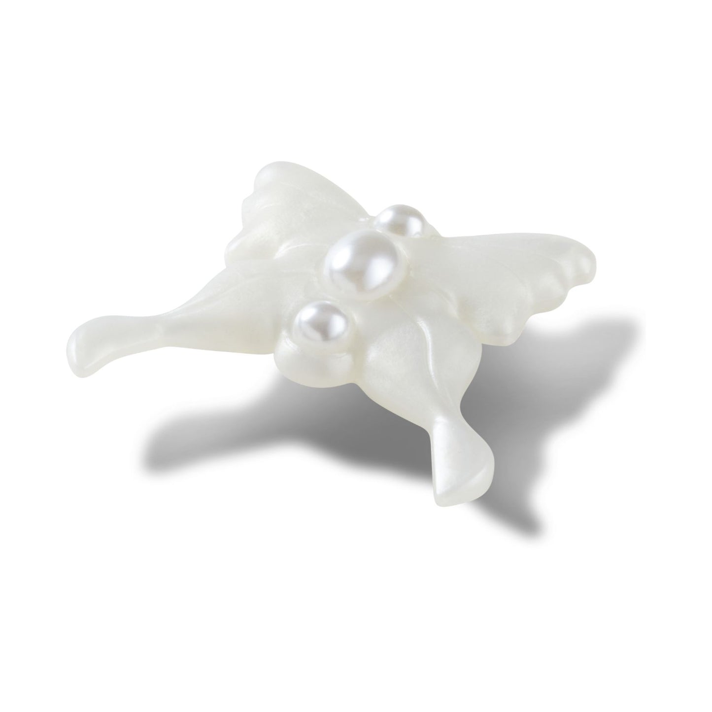Meta Jelly White Butterfly Unisex Multi Jibbitz
