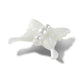 Meta Jelly White Butterfly Unisex Multi Jibbitz